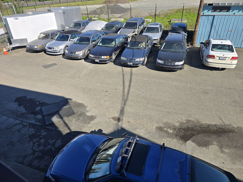 Our shop - Parking lot